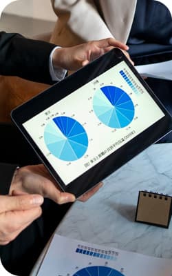 Professional financial advisory setting