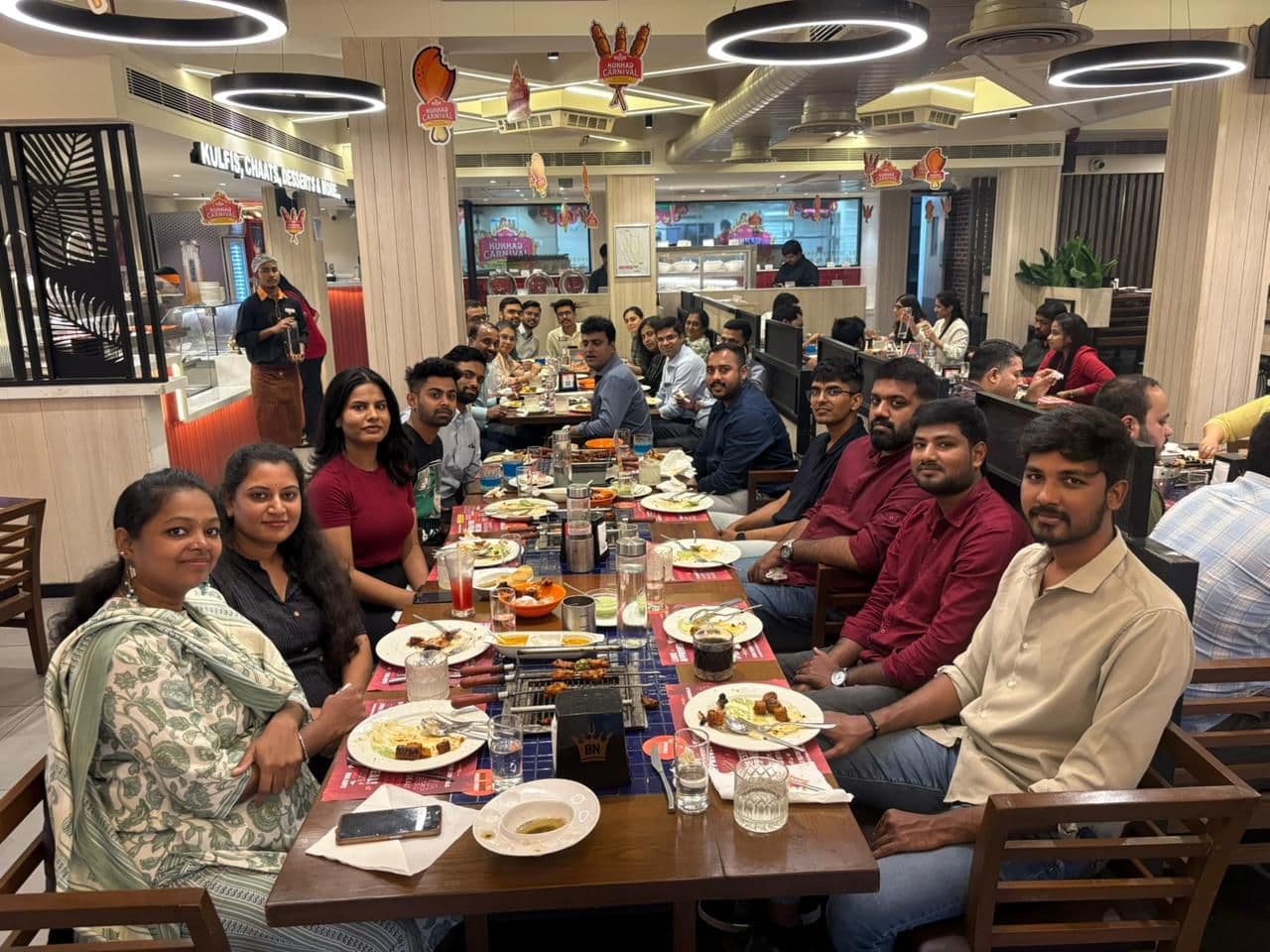 Armstrong Capital team dining outing